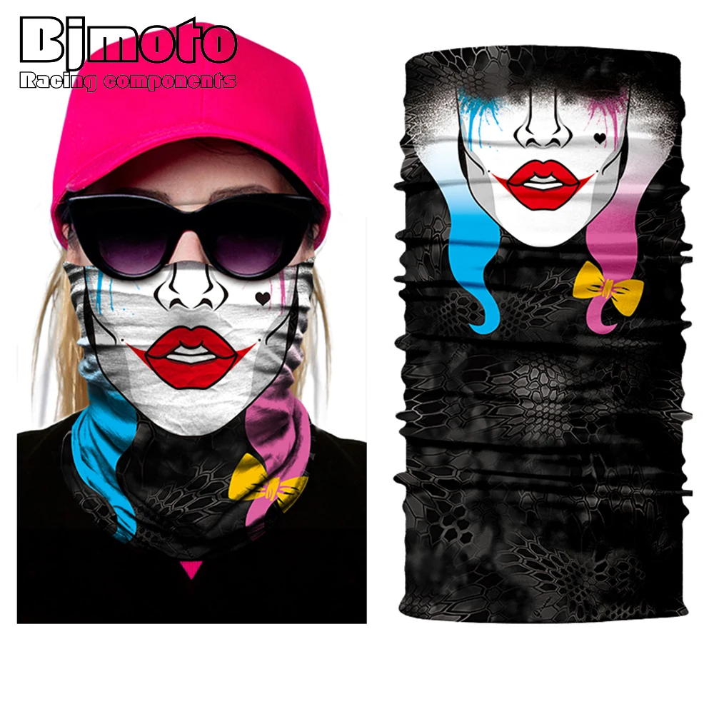 Bjmoto новая Ветрозащитная маска с черепом, Лыжные шапки, велосипедные мотоциклетные Балаклавы, шарф, лыжная маска, бандана, Балаклава охотничья Рыбалка - Цвет: Model 16
