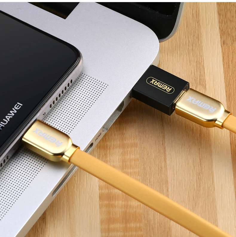 Remax USB 3,0 для Тип usb-c usb C QC 3,0 адаптер 5В 3A OTG адаптер для зарядки и передачи данных конвертер для samsung/xiaomi macbook