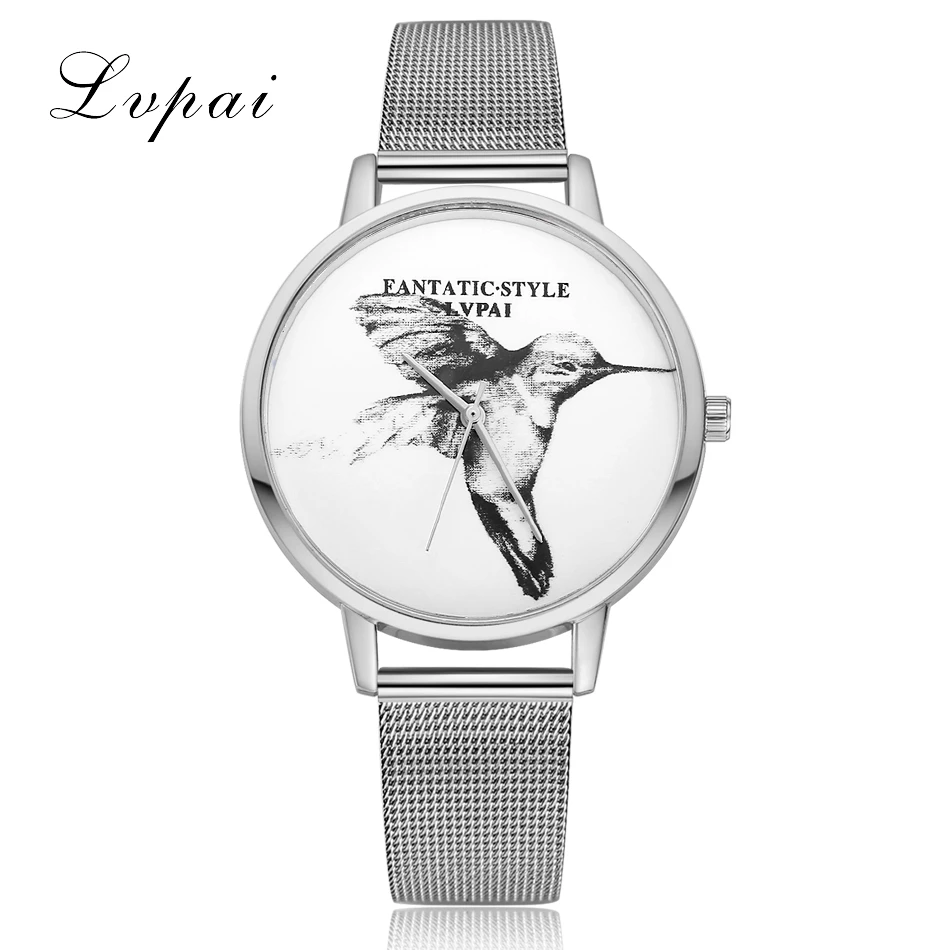 

New Gold Bird Women Bracelet Watch LVPAI Famous Brand Quartz Wristwatches Women Fashion Luxury Watch Clock LP054