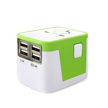 

Universal USB Wall Charger EU US UK AUS Plug All in one Fast Charge for iPhone Samsung Sony Huawei Honor HTC etc.