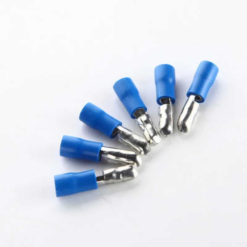 

100pcs Female and Male Insulated Electric Connector Crimp Bullet terminal for 22~16 AWG Audio Wiring