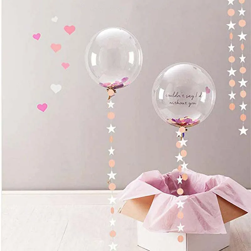 

Paper Garland for kid first 1 2 3 4 5 6 7 8 9 10 year old birthday baby shower boy girl Gender Reveal Christmas tree Decoration
