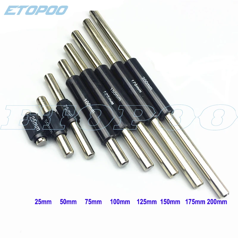 

1pcs calibration block rod gauge bar 25mm 50mm 75mm 100mm 125mm ring gauge for caliper inner diameter outer diameter micrometer