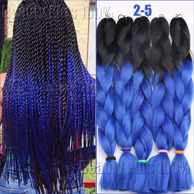 Jumbo Braid Hair Xpression Ombre Two Tone Jumbo Braid Hair Xpression Ombre Two Tone Braids Three