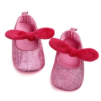 

Baby Girl Boy Hello Kity Shoes Toddler Shoes soft-soled Bow Baby Girls PU Shoes Summer Spring