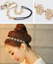 Korean Bohemian Hair Pins For Women Fashion Headband Rose Flower Hairpins Girls Wedding Party Accesorios Mujer Bijoux Cheveux ZA