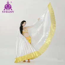 2017 New Arrivals Cheap High quality Egyptian Women Belly Dance Costume Isis Wings Fast delivery on Sale
