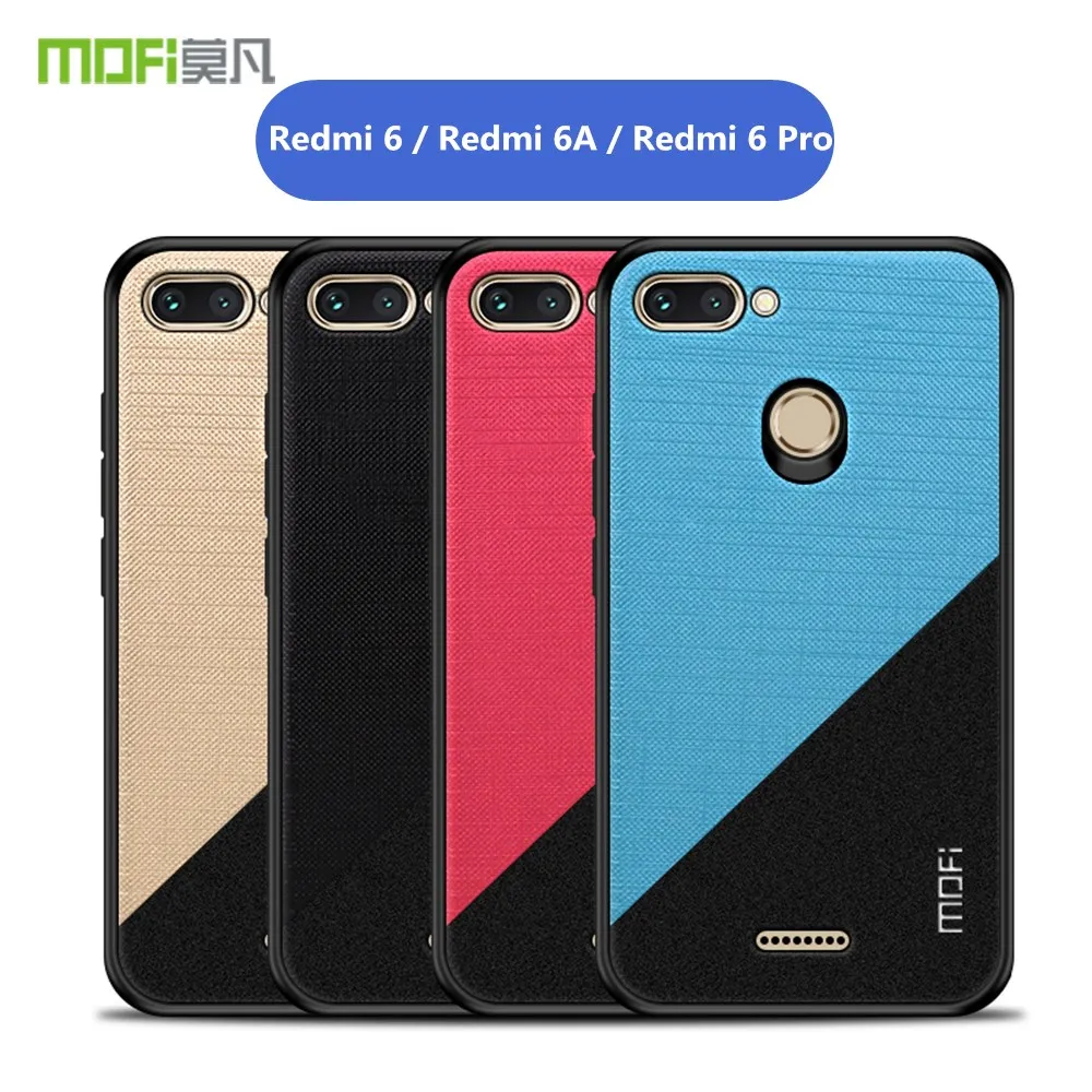 Xiaomi Redmi 6A Case Cover Redmi 6 Pro Back Cover Silicone Fabric