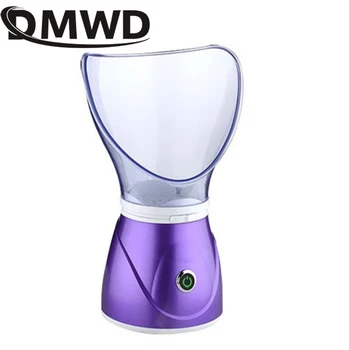 

DMWD Facial Face ionic Steamer Electric Mist Steam Sprayer Spa Skin Vaporizer Mini Nano Warm Fog Spray Nebulizer Steaming Device