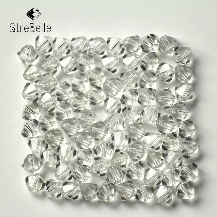 

Free Shipping 150pcs 5mm Bicone 5301 Austria Crystal Beads charm Glass Beads Loose Spacer Bead for DIY Jewelry Making STAE005