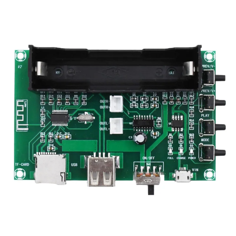 

PAM8403 Digital Bluetooth Amplifiers Lithium Battery Singing Machine Chargeable Dual Channel Audio Amplifier Board amplificador