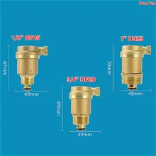 1/" 3/4" " BSP котел вентиляционное отверстие тип поплавка горячей воды вентиляционное отверстие автоматический латунный выпускной клапан для водонагреватель