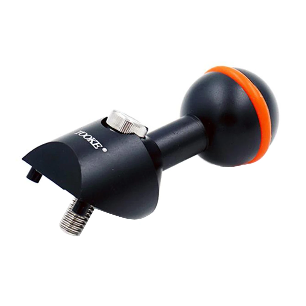 Strobe Adapter Ball for Underwater Photography Housing Flashlight Swimming Diving Water Sports SCUBA Snorkeling Pool Accessories