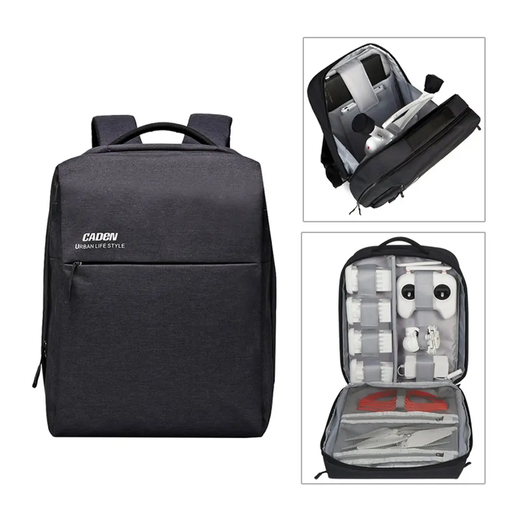 Water Resistant Travel Backpack For Xiaomi RC Drone Travel Business Case Nylon Carrying Storage Shoulder Bag for RC Model Parts