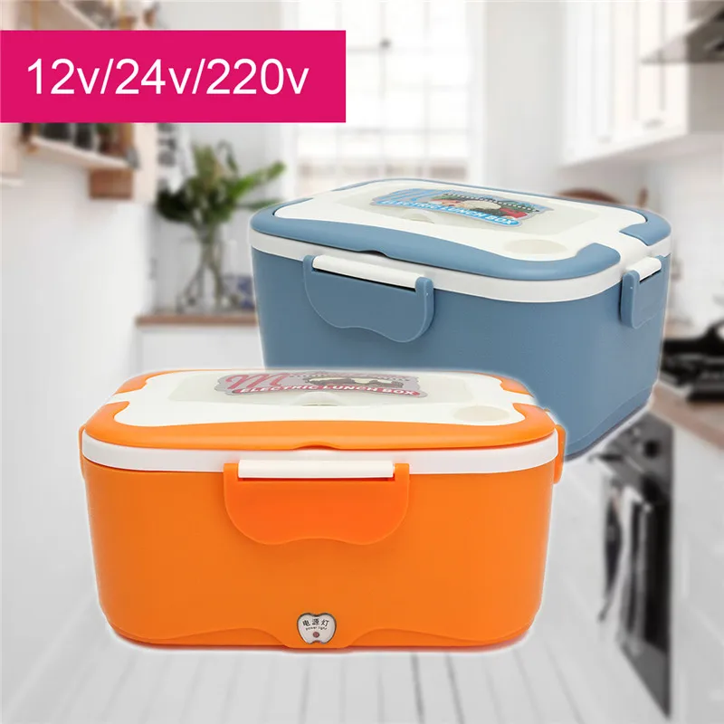 

KROAK 12/24V Portable Car Truck Electric Heating Lunch Box Food-Grade Warm Heater Storage Container Food Container Dinnerware
