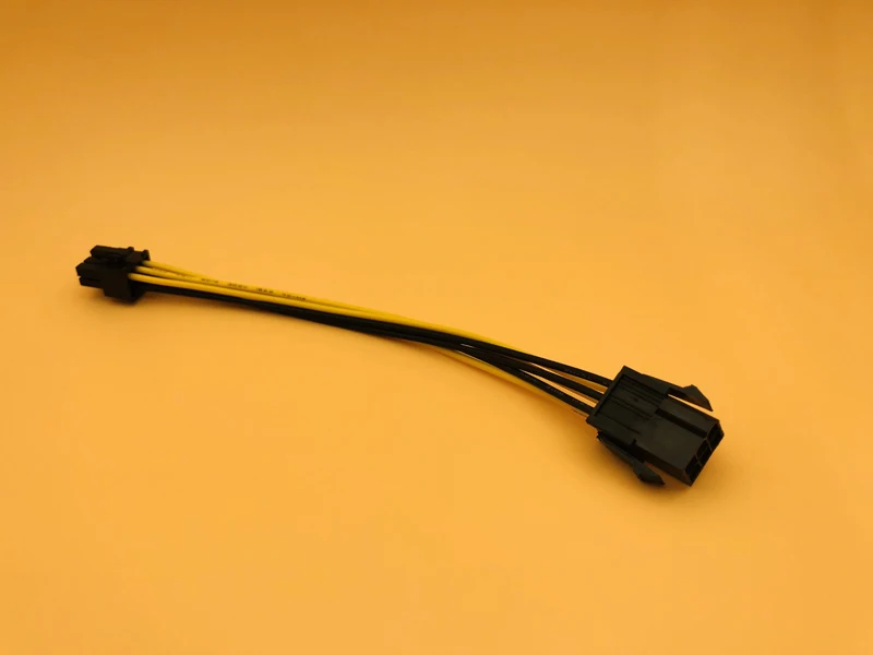 Кабель питания PCIE 6Pin папа мама удлинитель для графической карты 6 контактный