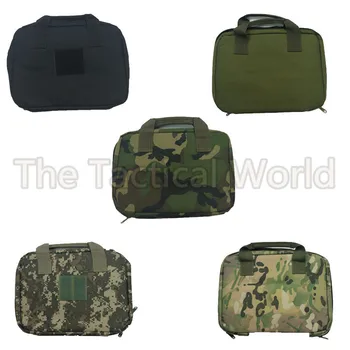 

14" Tactical Hunting Airsoft Hand Gun Bag Nylon Gun Case Shooting Shotgun Case Bag Military Magazine Carry Pistol Bag With Strap