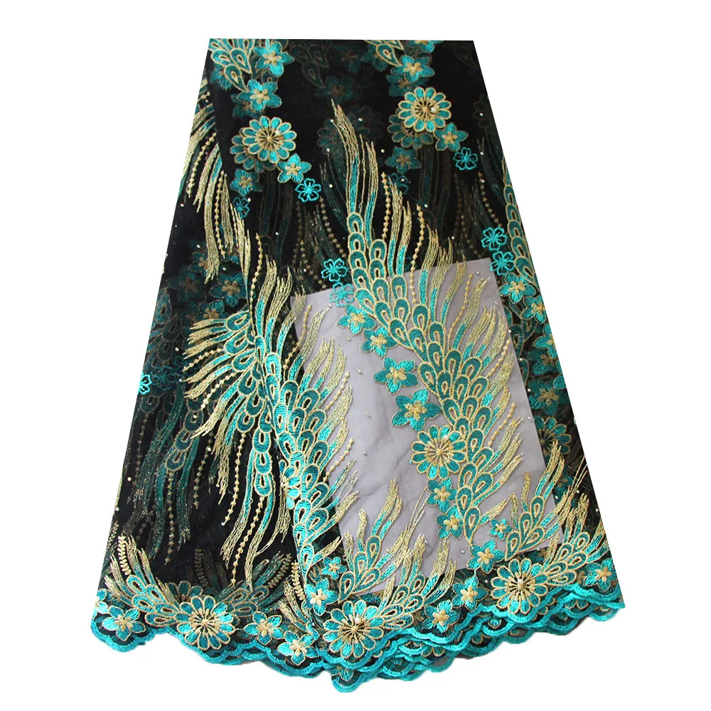 african-lace-fabric-green