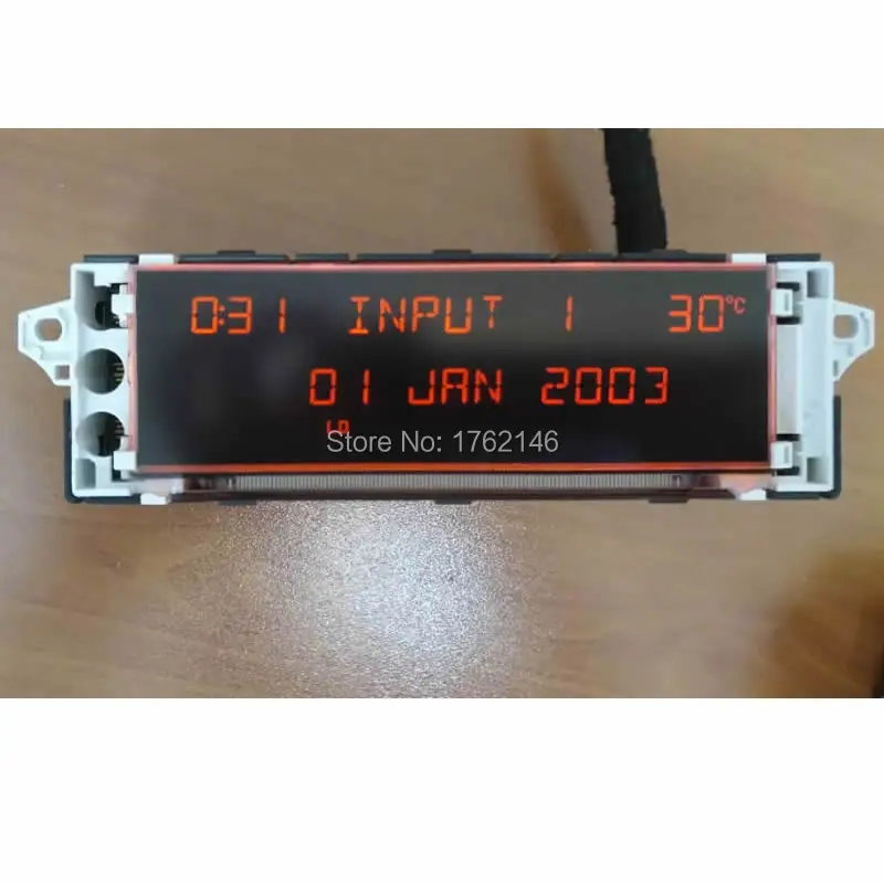 10 шт. оригинальный 12 контактный автомобильный экран с поддержкой USB aux дисплей