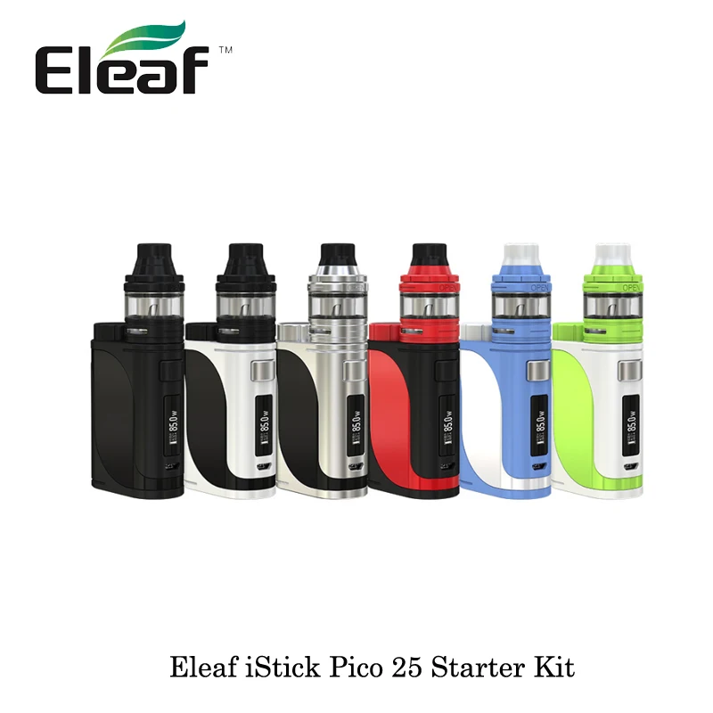 Стартовый набор Eleaf IStick Pico 100% оригинал 85 Вт с атомайзером iStick 25 2 мл атомайзер ELLO