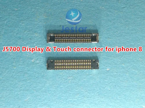 

10pcs J5700 LCD Display & Touch connector FPC for iphone 8 on motherboard