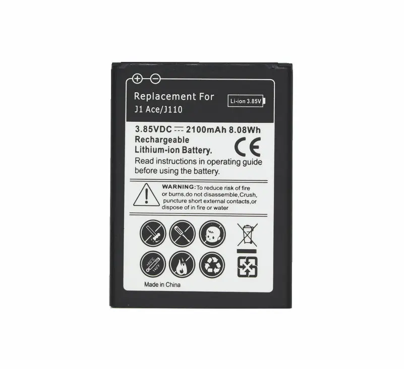 Ciszean 1x2100 мА/ч EB-BJ110ABE запасная батарея для Samsung Galaxy SM-J110M/DS J1 ACE J110F J110G J110H батареи |
