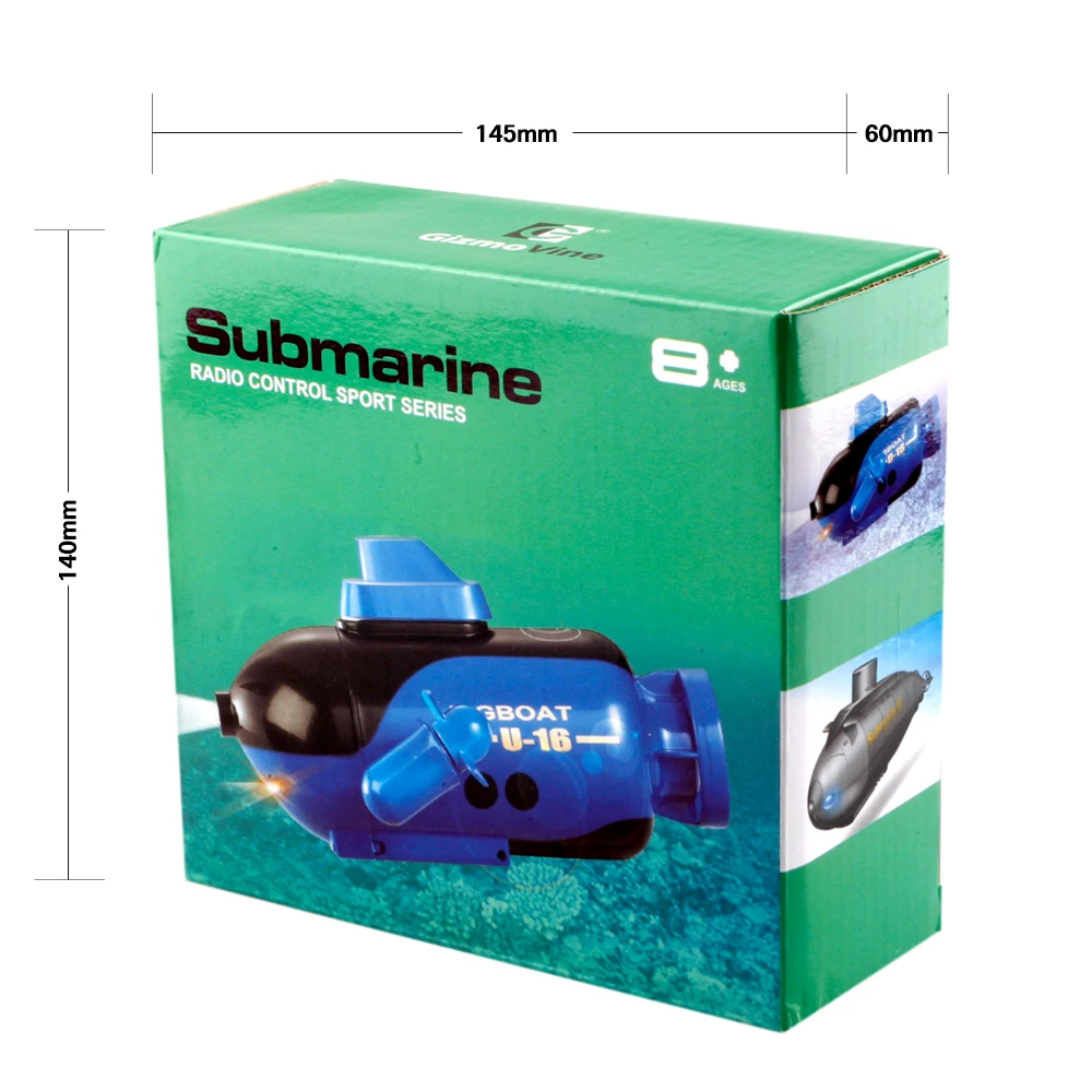 GizmoVine-777-216-Mini-Remote-Control-RC-Racing-Submarine-Boat-Toys-with-40MHz-RC-Transmitter-Six-5