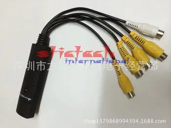 

by dhl or ems 200sets 4CH USB DVR 4 CH channel USB 2.0 VHS to DVD Converter Adapter Audio AV CAPTURE CARD Adapter For Win7 XP