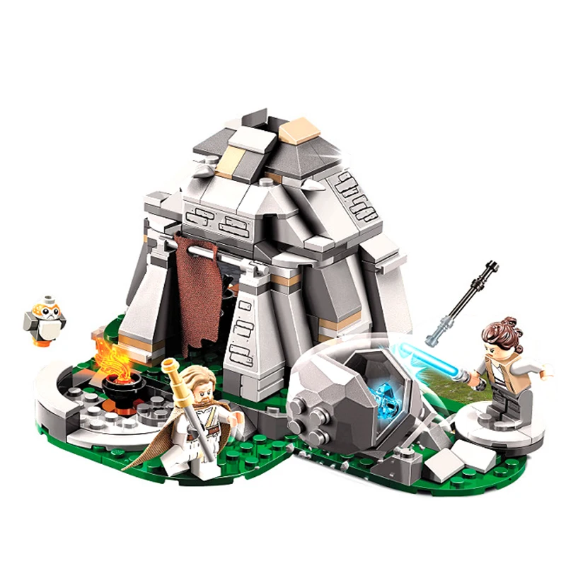 

Bela 10903 Star Wars Series Ahch-To Island Training Building Block 253pcs Bricks Toy Compatible With Legoings toys for children