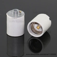 2 шт./лот E26 неглазурованный фарфор лампа Разъем керамическая лампочка держатель