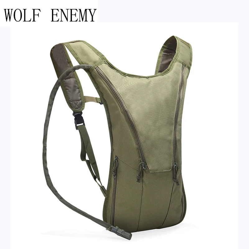 Tan Bag Bicicletta Zaino Trekking Camelback Militare Acqua Molle Drab Sacchetto Tattico black Campeggio Di olive Ciclismo Del Camel Outdoor Hydrator Rana 3l UdTawqT