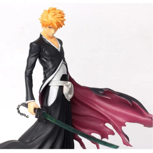 Anime Bleach Ichigo Kurosaki Figuarts Zero zoro Action Figure Collectibles free shipping (color