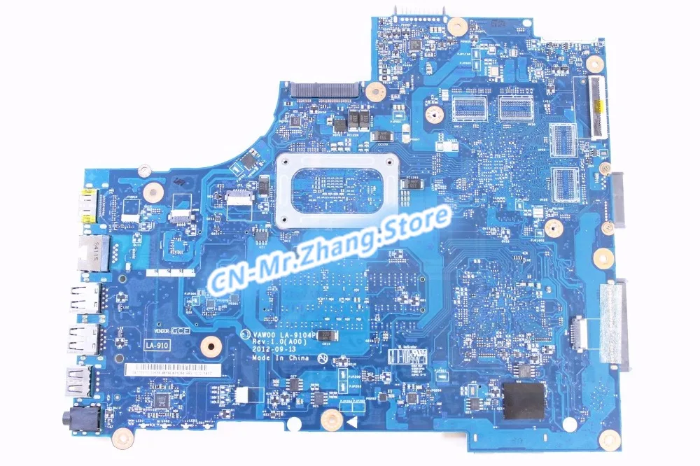 New  SHELI FOR DELL 3521 5521 Laptop Motherboard 0FTK8 00FTK8 CN-00FTK8 HM76 With SR0XF i3-3227U CPU LA-