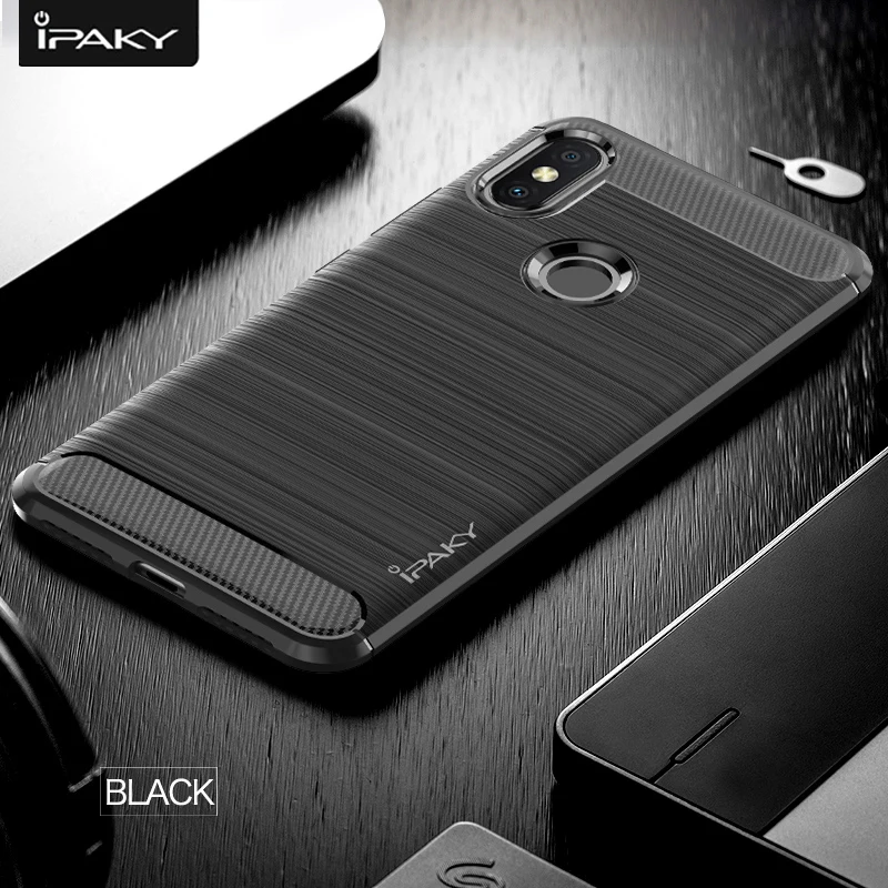 

IPAKY Mobile Phone Case Shockproof Bumper Silicone Cover On For Xiaomi Redmi S2 S 2 RedmiS2 3/4 32/64 GB Xiomi Xaomi Cases