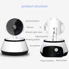 HYASIA 720P Беспроводная ip-камера интеллектуальное автоматическое отслеживание домашней безопасности CCTV сетевая камера с WiFi Детский Монитор IP