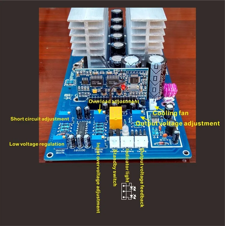 Пиковая 11000 Вт продолжительная 3000 Вт 5000 Вт 5500 Вт DC24V/36 В/48 В переменного тока 220 В чистая Синусоидальная плата инвертора/плата инвертора частоты резервного питания