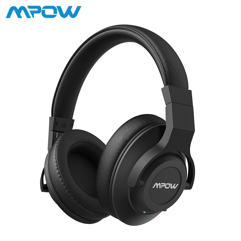 

Mpow H12 Active Noise Cancelling Bluetooth Headphones ANC Wireless Wired 2 in 1 Headset With Mic For PC TV MP3 MP4 iPhone Huawei