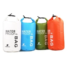 Portable 10L Outdoor PVC Waterproof Dry Sack Storage Bag Rafting Sports Kayaking Canoeing Foldable Swimming Bag Drop Ship A30
