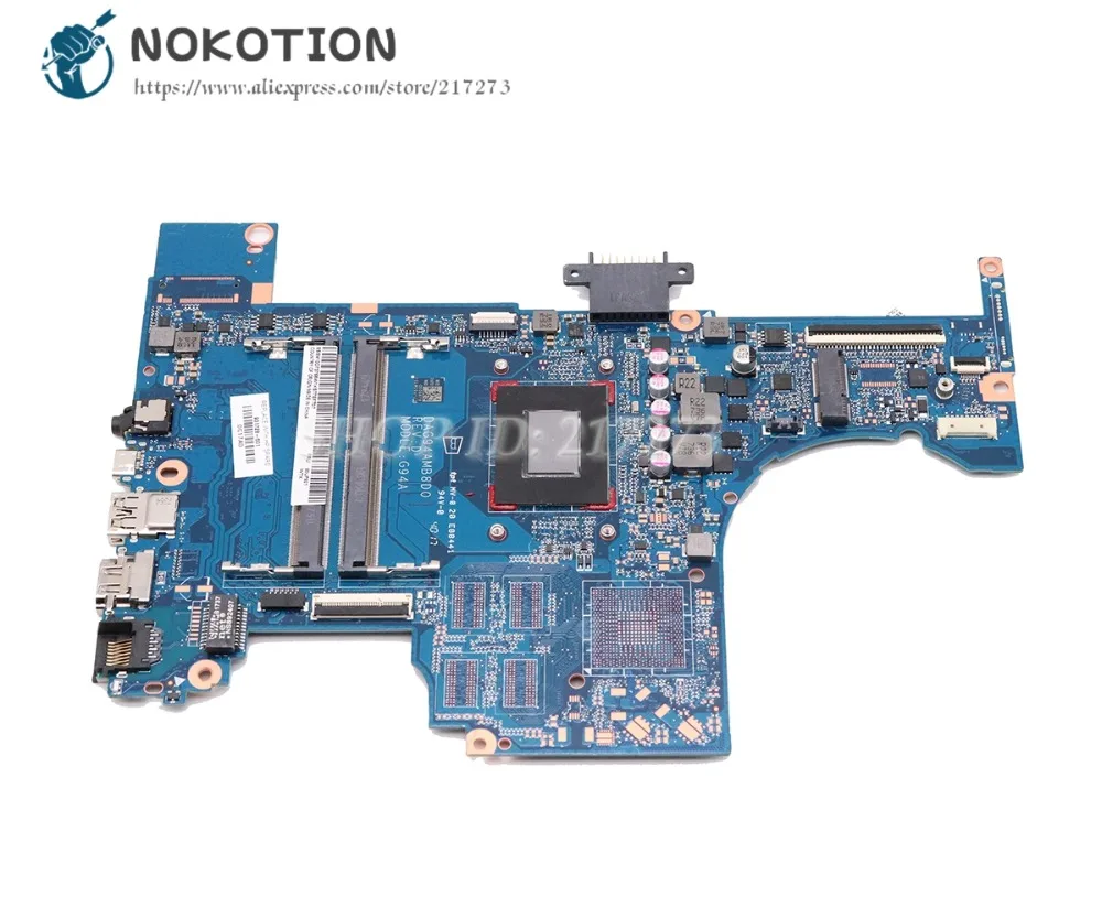 buy  NOKOTION For HP Pavilion 15-cd Laptop Motherboard DDR4 DAG94AMB8D0 931728-601 931728-001 with Proce