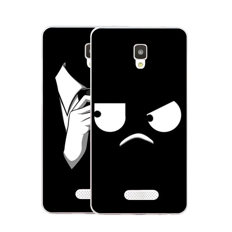 lenovo a2010 Case Silicon Black Graffiti Painting Soft TPU Back Cover for a 2010 Phone protect shell Capa |