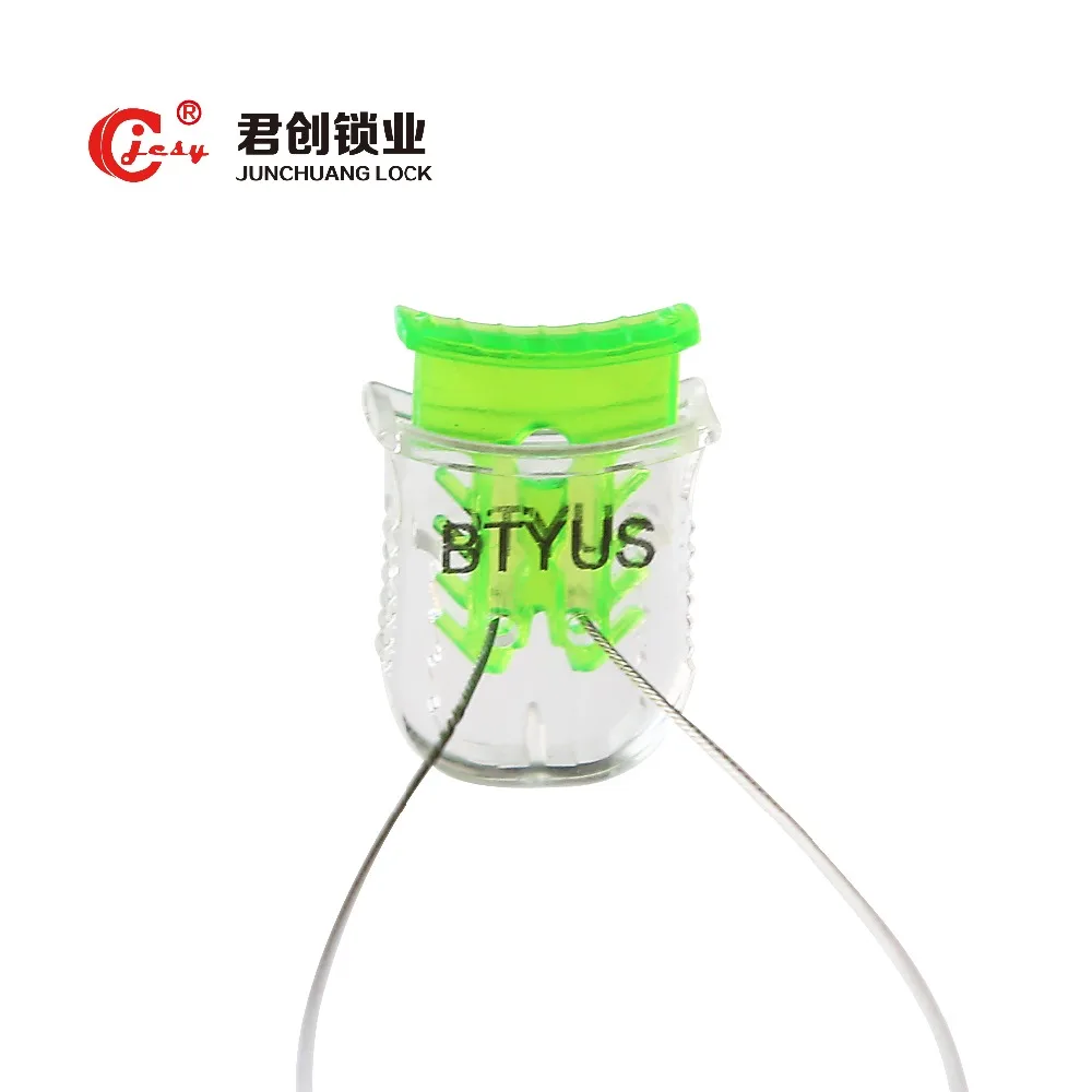 

JCSY JCMS001 security tamper evidence electric meter wire 0.68mm seal with SGS certificate 100pcs