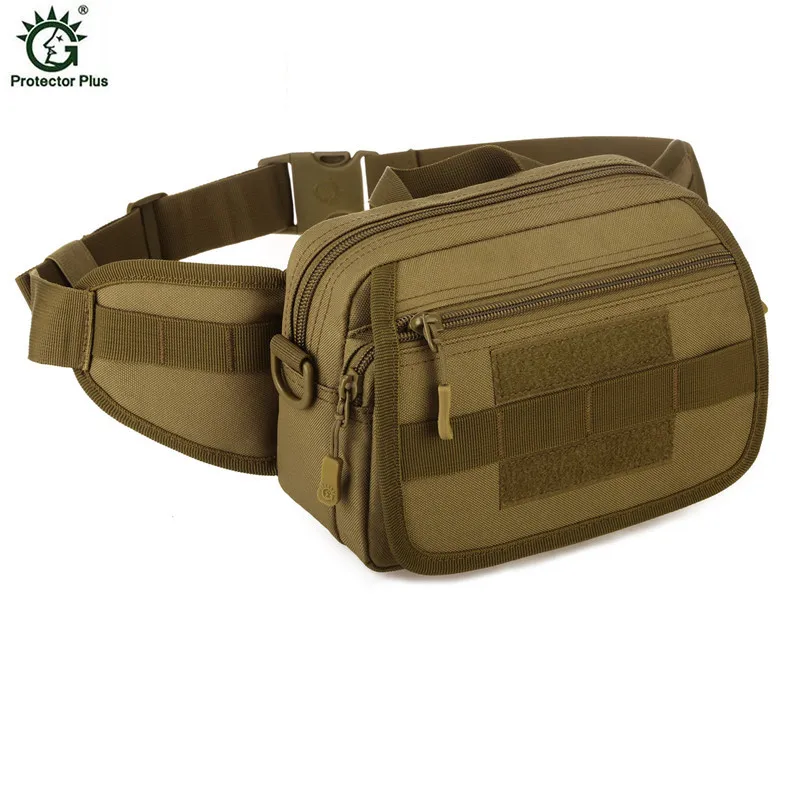 

Tactical Molle Bag Waterproof Waist Fanny Pack Hiking Fishing Sports Hunting Waist Bags Camping Sport Bag Belt F069