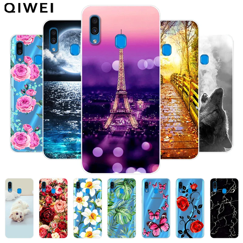 

Soft TPU for Samsung A30 Case new Silicone clear Back Cover For Samsung Galaxy A30 A20 A 20 Phone Cases Shells Coque A 30 2019