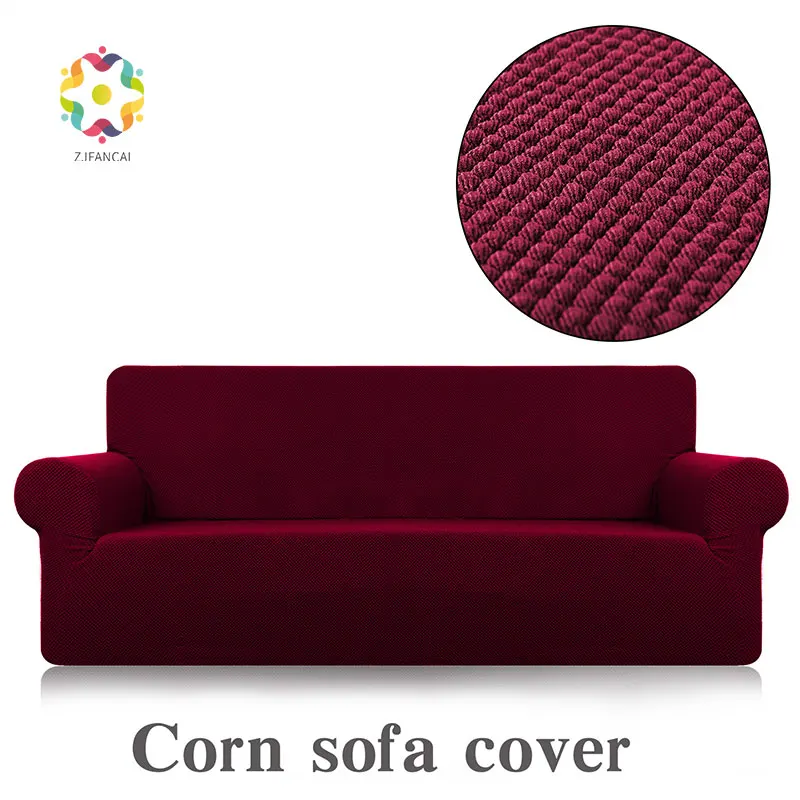 

Fancai Corn Grain Sofa Covers For Living Room Sofa Cover Towel Fabric Combination