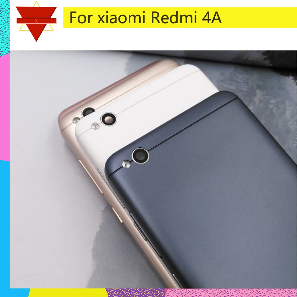 10 шт./партия задняя крышка корпуса для Xiaomi Redmi 4A Hongmi 4A|Корпусы и рамки мобильных