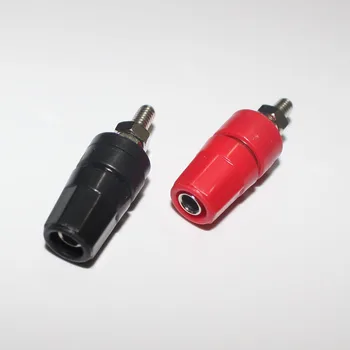 

Pure Copper large Current 4mm Banana Socket Panel Mount Jack Connection 24A/30VAC-60VDC (10pcs)