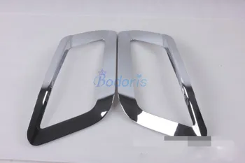 

Chrome Car Styling Front Fog Lamp Cover Light Overlay Trim Panel Frame 2016 2017 For Toyota Innova Accessories