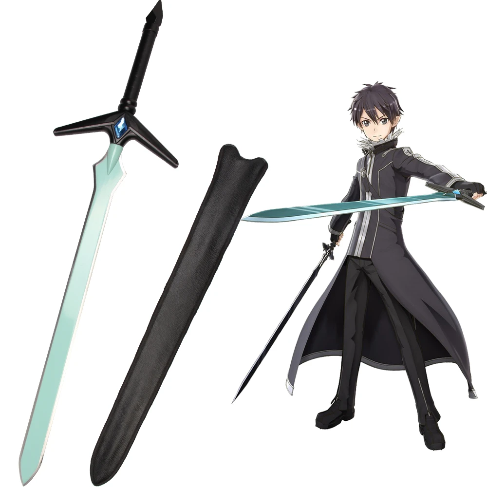 Sword Art Online Sao Kirito Alo Cosplay Sword Japanese Anime Game Katana Carbon Steel Swords Aliexpress