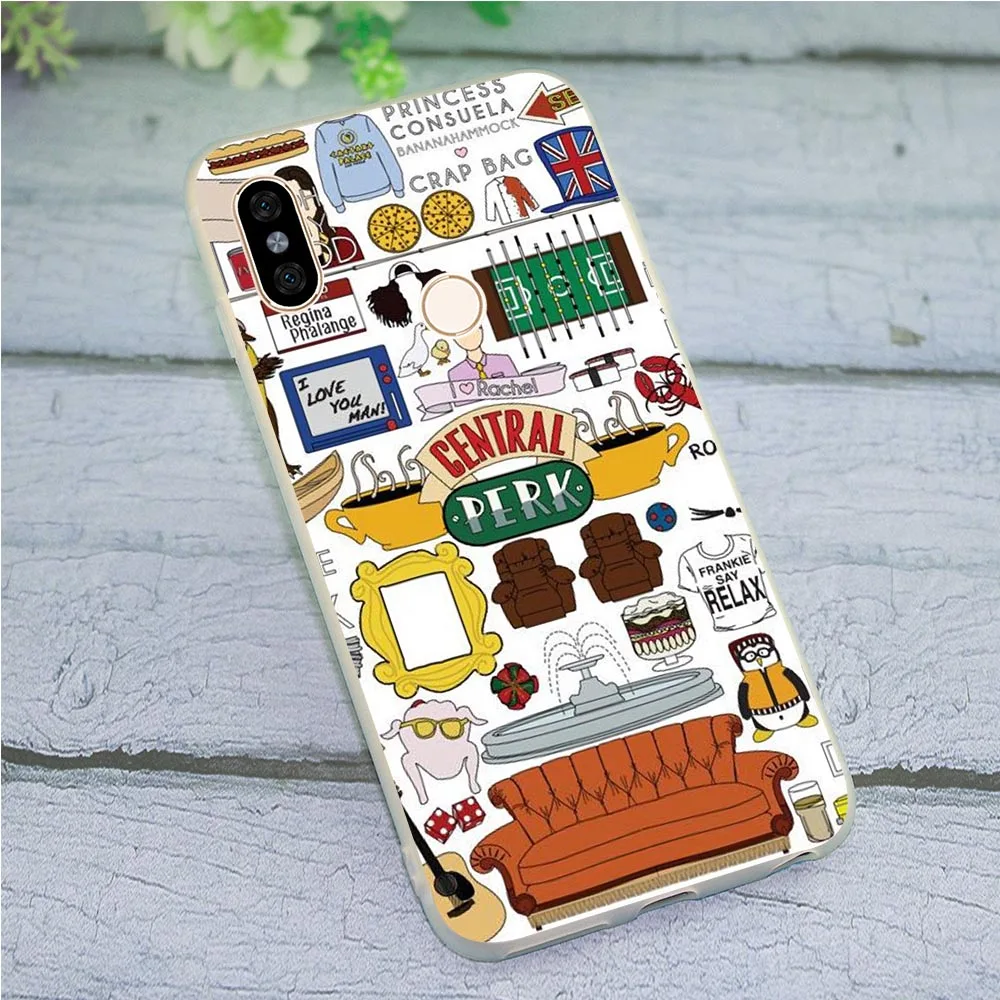 

Phone Cover for Redmi Note 6 Friends Case 4X A2 A1 4A Plus 5A Prime 6A 7 5 Pro for Xiaomi Mi 9se 9 8 Lite Pattern