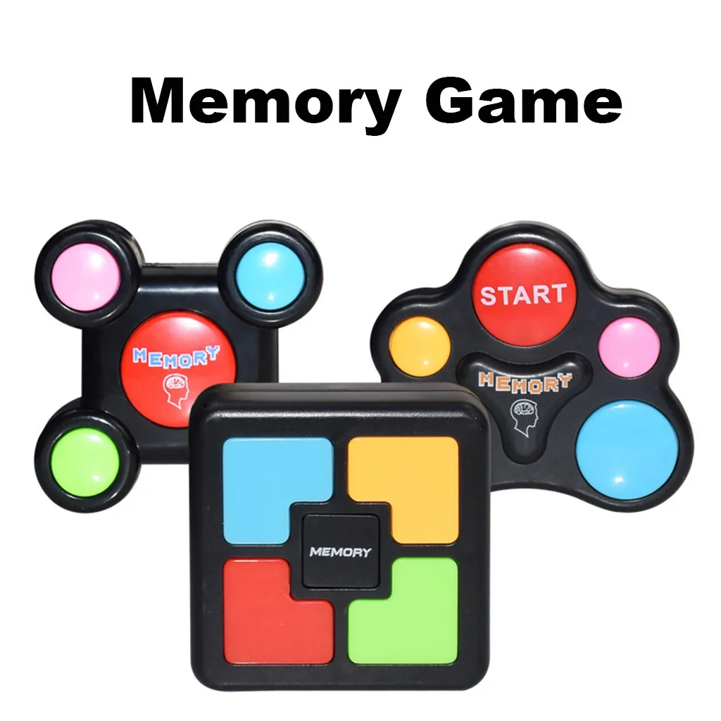 Promo  New Early Educational Memory Game With Lights and Sounds Kids Birthday Gift Button Press Brainstorm